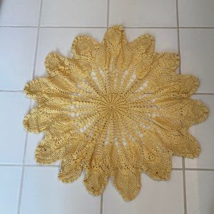 Homemade “Sunshine Sun” Doilie/Tablecloth